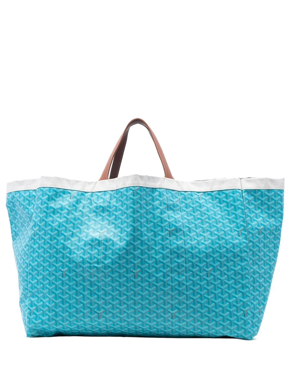 Goyard Pre-Owned 2000-2025 Goyardine Reversible Belharra tote bag - Blu
