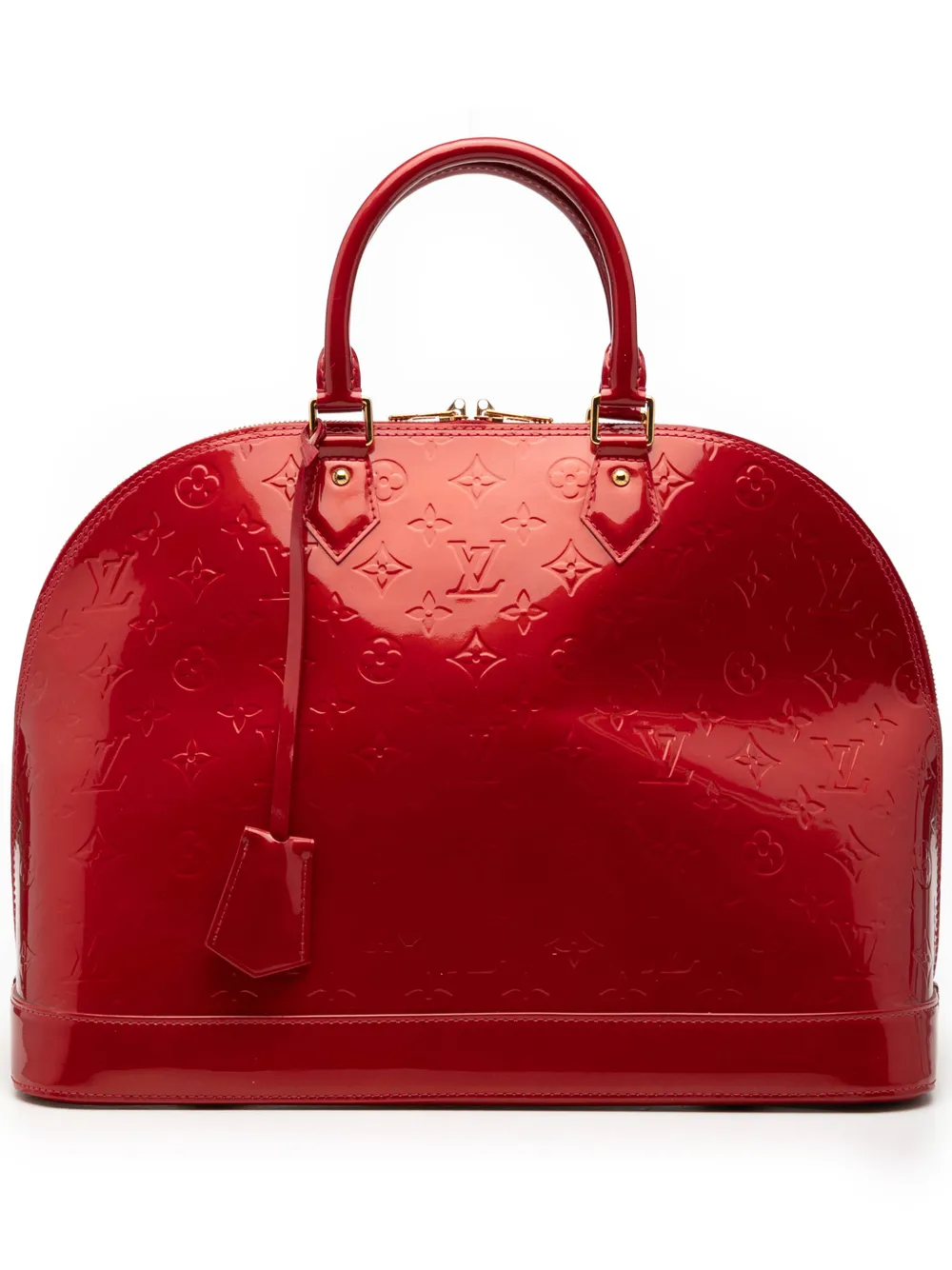 Louis Vuitton Pre-Owned 2010 Monogram Vernis Alma GM handbag - Rot