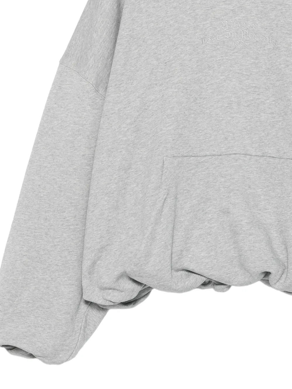MISBHV Hoodie met borduurwerk Grijs