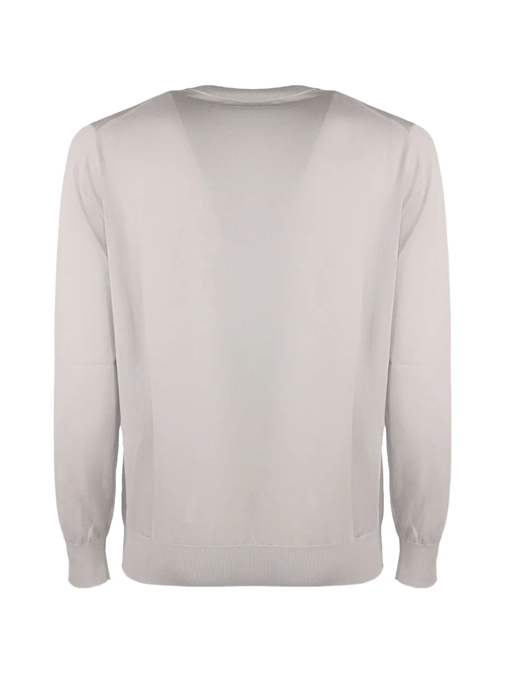 Kangra Trui met geribbelde afwerking Beige