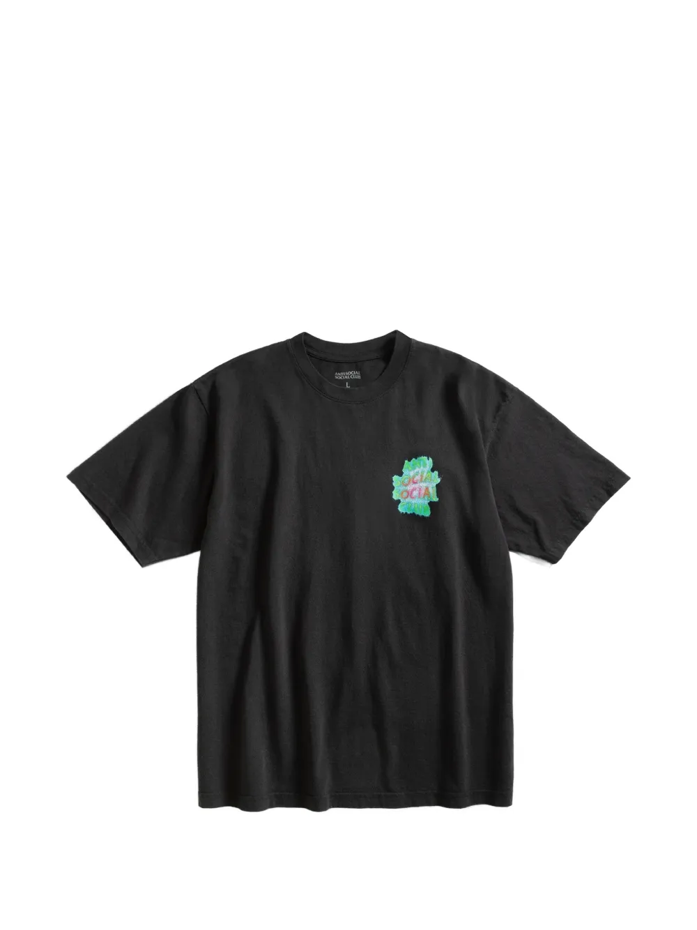Anti Social Social Club Thermal Flame T-shirt - Nero