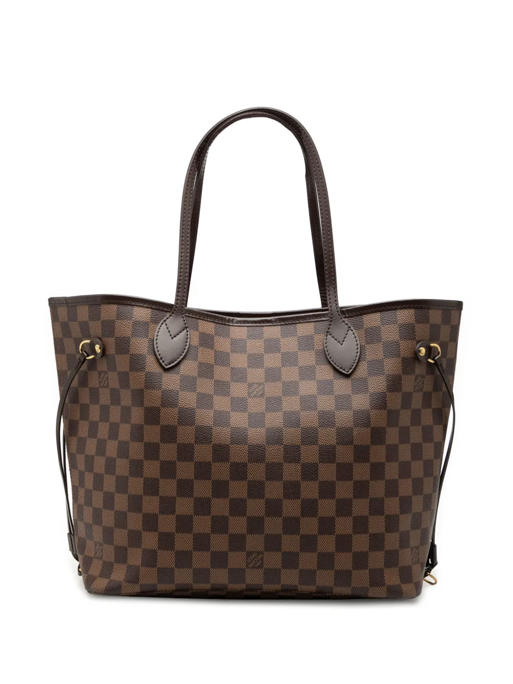 Louis Vuitton Pre-Owned 2012 Damier Ebene Neverfull MM tote bag - Brown