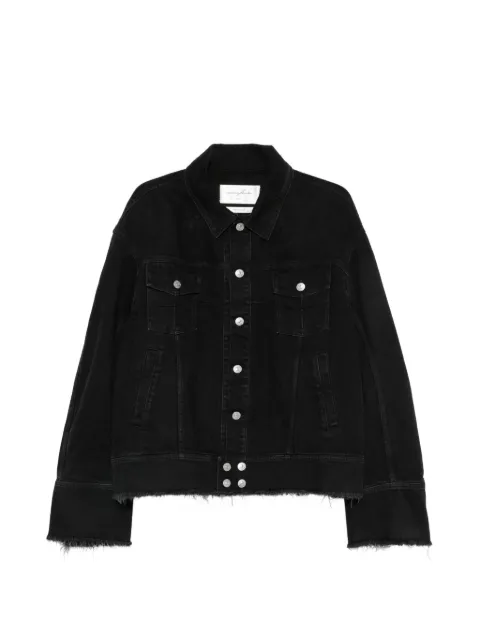 Matières Fécales veste en jean Pierre M. à bords francs