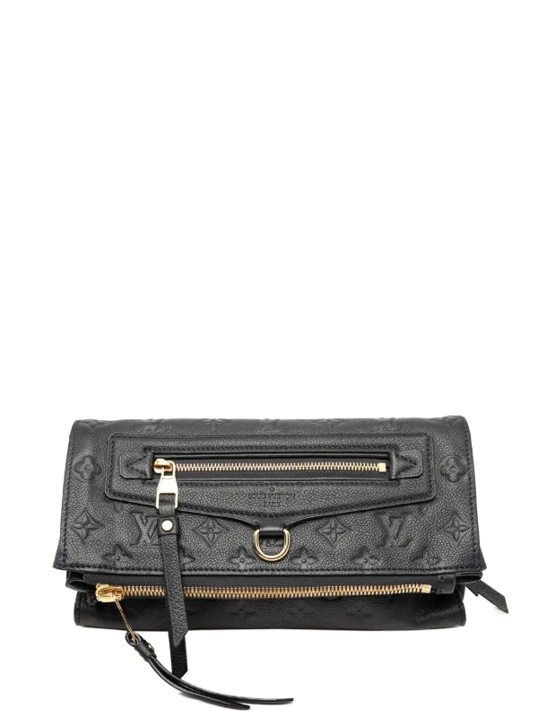 Louis Vuitton Pre-owned 2010 Monogram Empreinte Petillante Clutch Bag in Blue