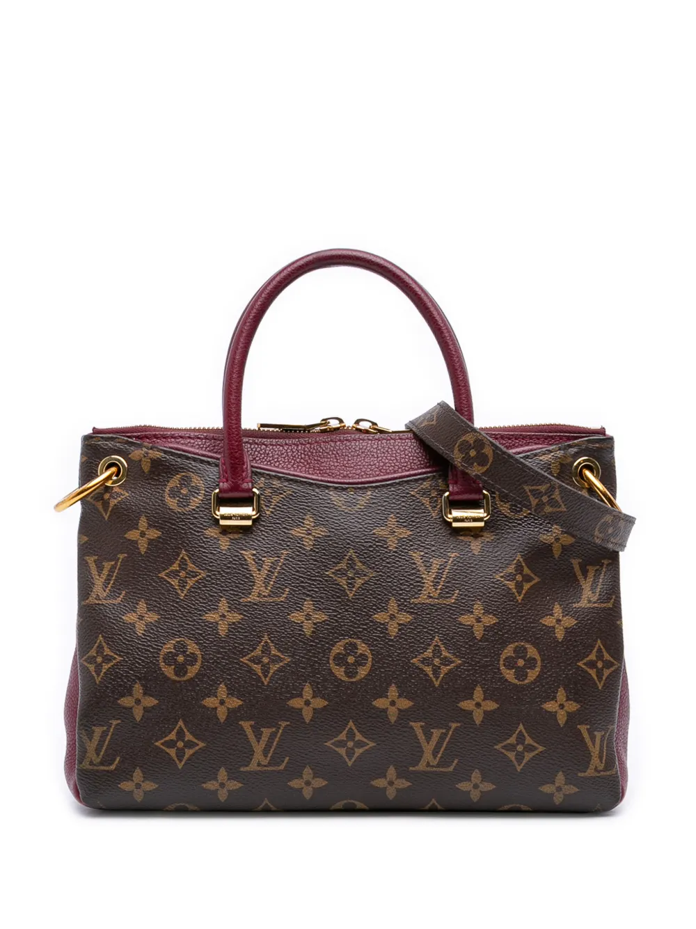 Louis Vuitton Pre-Owned 2018 Monogram Pallas BB satchel - Marrone