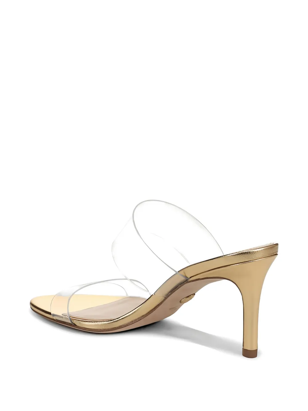 Veronica Beard Asha sandalen met doorzichtig bandje Goud