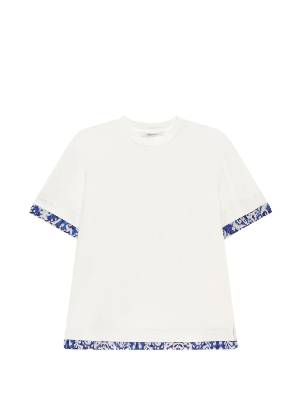 MALIPARMI crew-neck T-shirt - Bianco