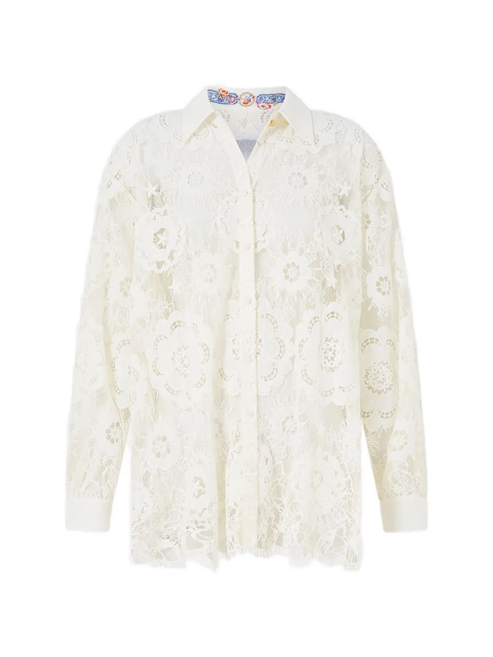 Camilla I Left My Heart in Granada shirt - Bianco