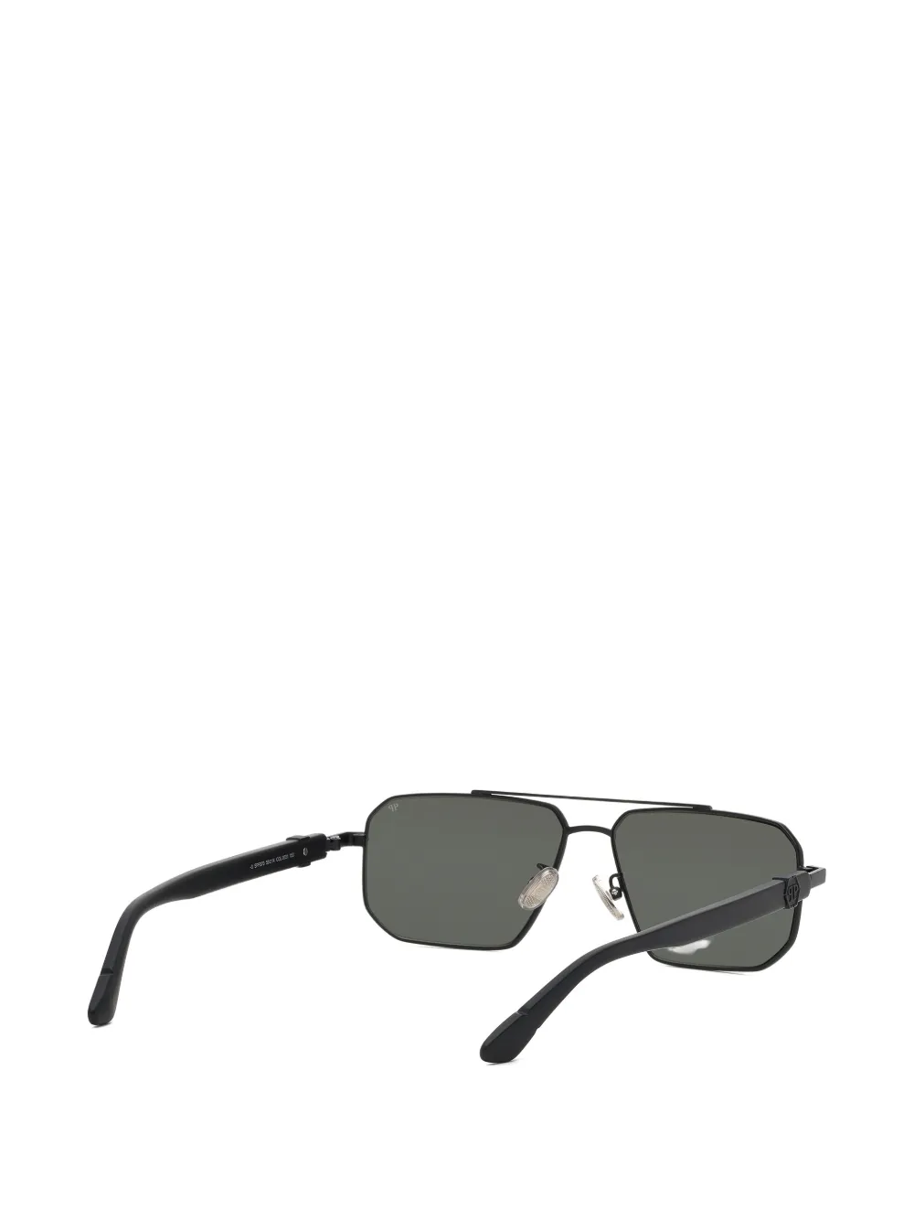 Philipp Plein Eyewear Zonnebril met piloten montuur Zwart