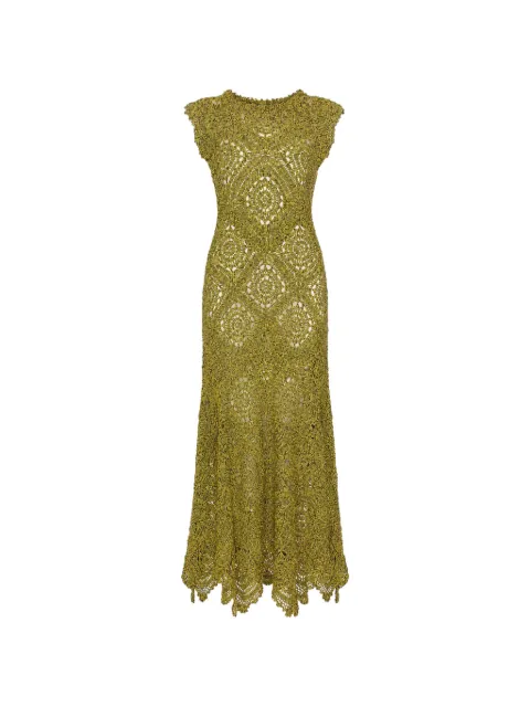 Ulla Johnson Vestido Annalisa de crochê