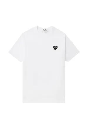 Comme Des Garçons Play ハートプリント Tシャツ | ホワイト | FARFETCH JP