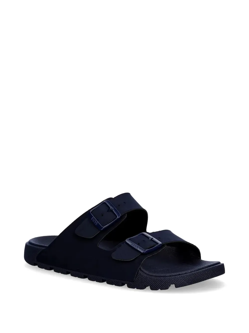 BOSS buckle-fastening sandals Blauw
