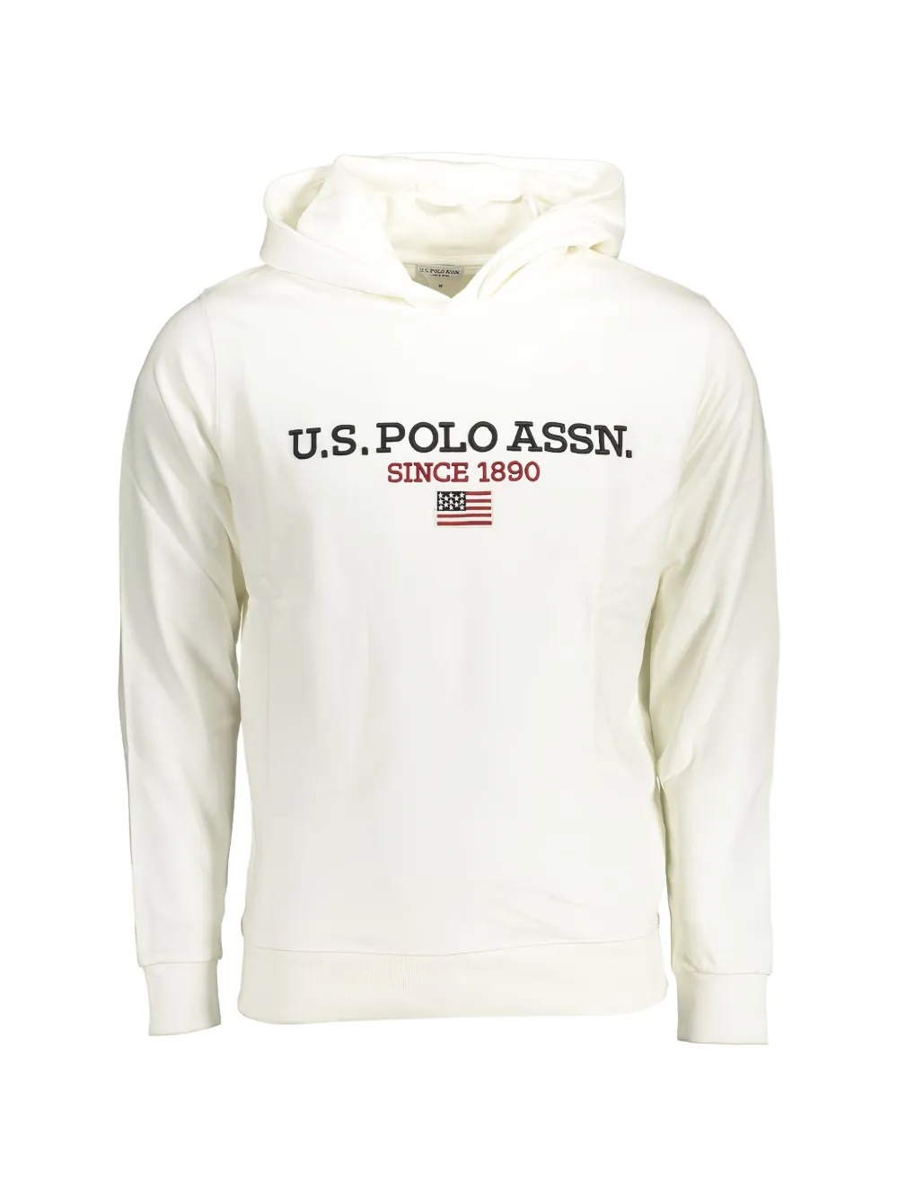 U.S. POLO ASSN. logo-embroidered hoodie