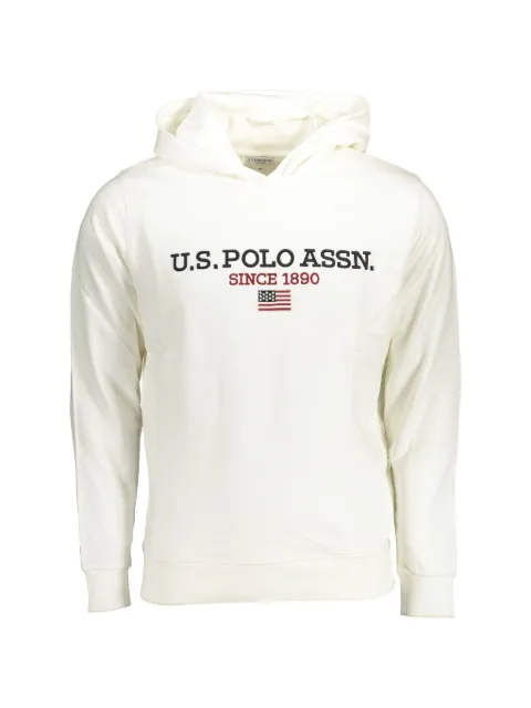 U.S. POLO ASSN. logo-embroidered hoodie