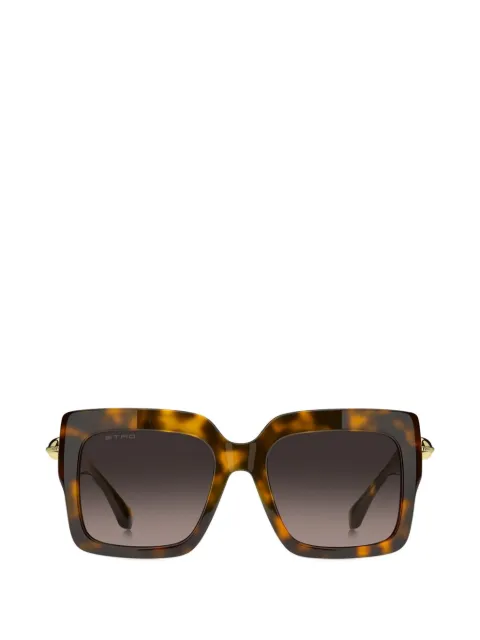 ETRO Etrodrop tortoiseshell-effect square-frame sunglasses