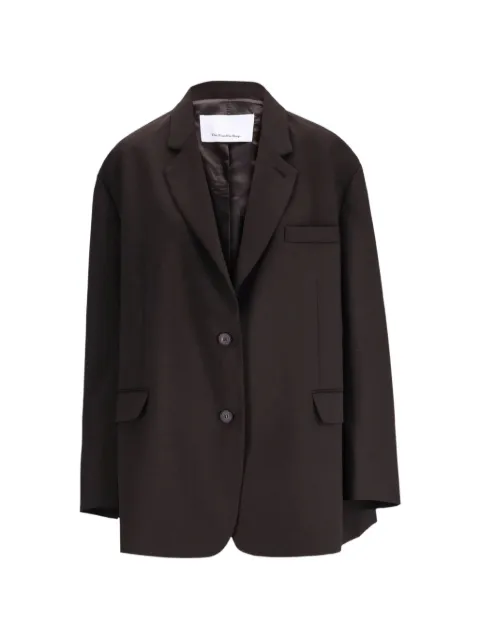 The Frankie Shop Bea blazer - dark espresso