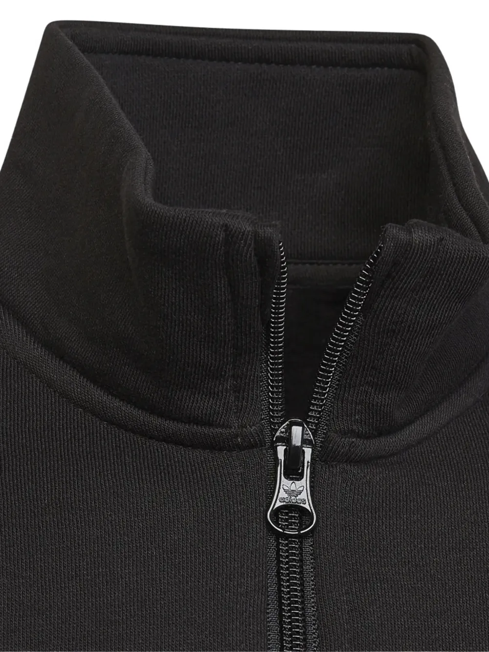  Adidas Kids Sudadera Con Logo Y Cuello Alto - Negro 
