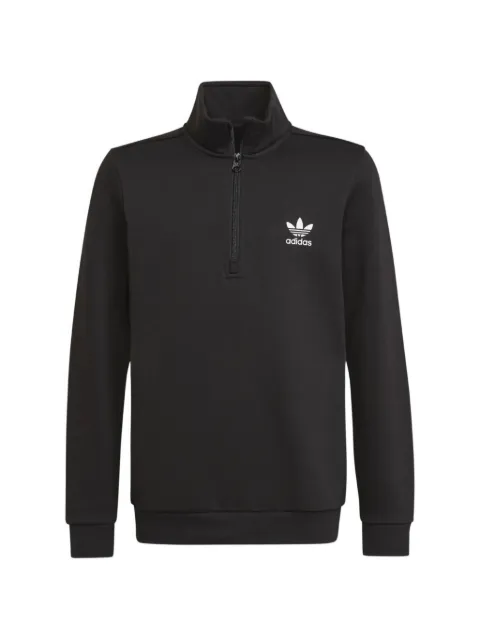 adidas Kids logo-print high-neck sweatshirt