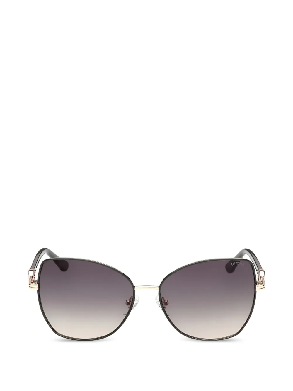 GUESS EYEWEAR geometric-frame sunglasses - Oro