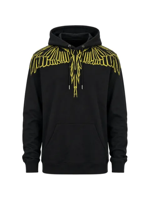 COUNTY OF MILAN wings-print hoodie