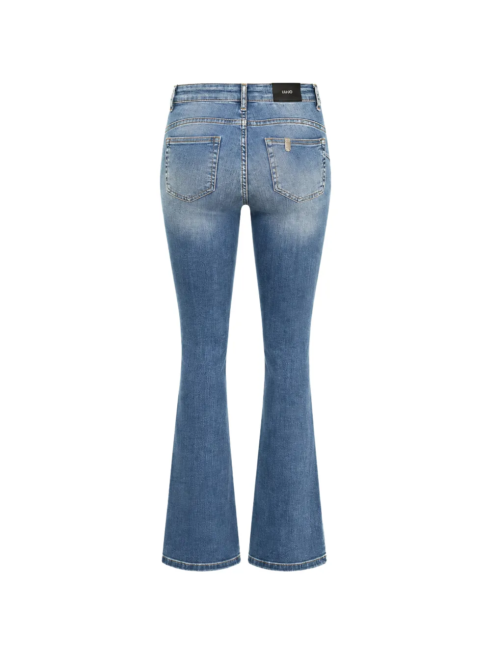 LIU JO Jeans met patch Blauw