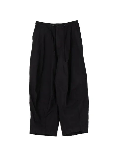 Needles pleated palazzo pants