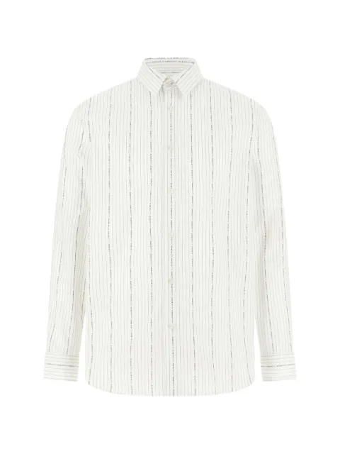 GUESS USA striped logo-print shirt