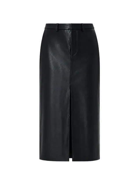 The Frankie Shop Maybelle front-slit midi skirt