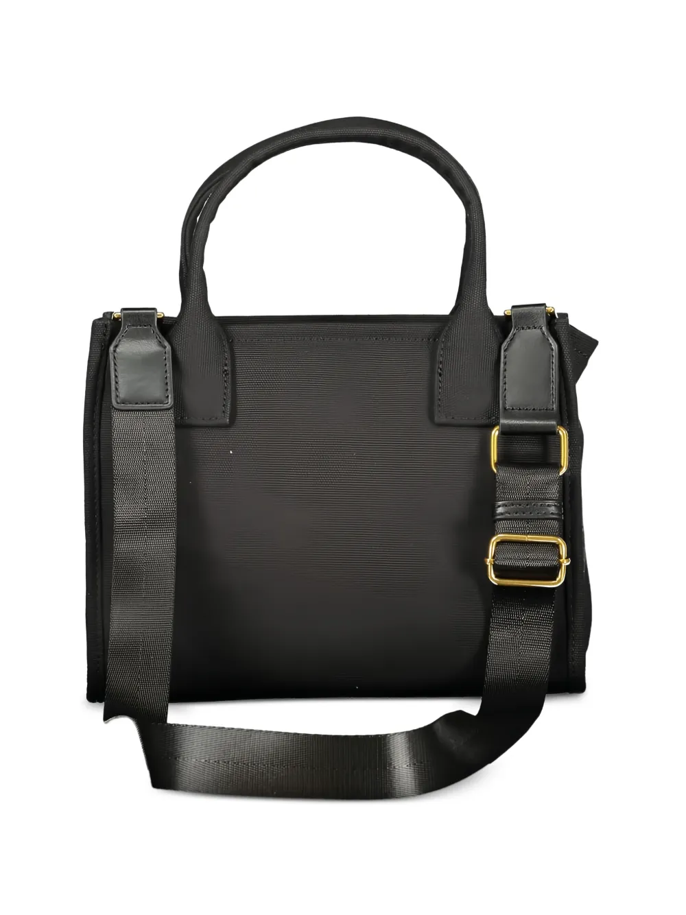 TWINSET Shopper met geborduurd logo Zwart