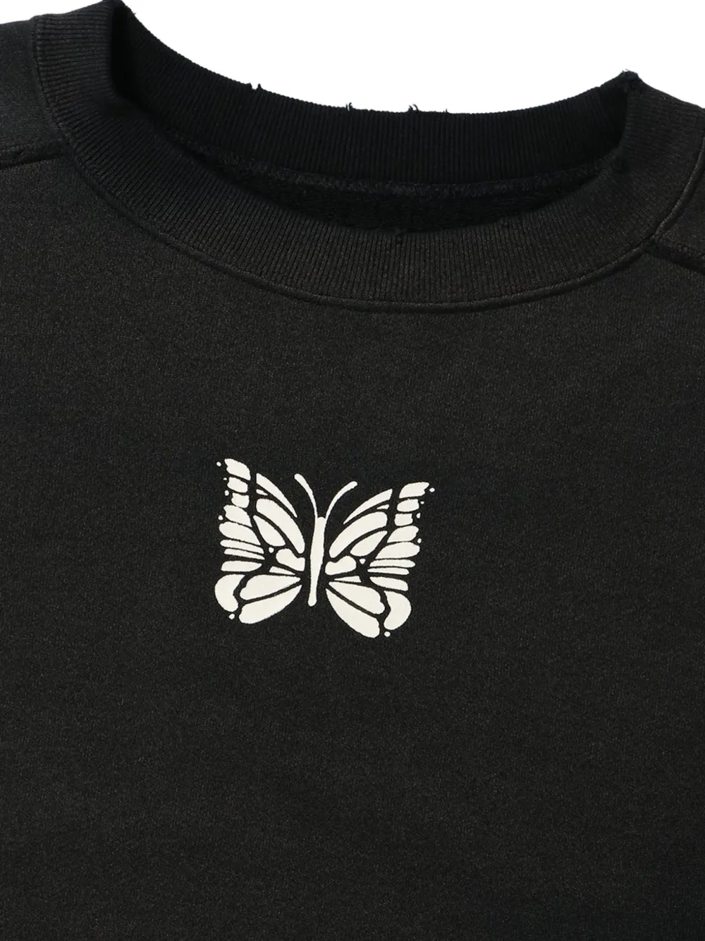  Needles Sudadera Deconstruida Con Efecto Envejecido - Negro 