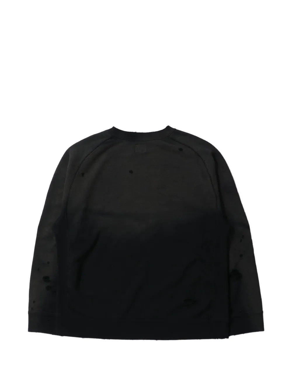  Needles Sudadera Deconstruida Con Efecto Envejecido - Negro 