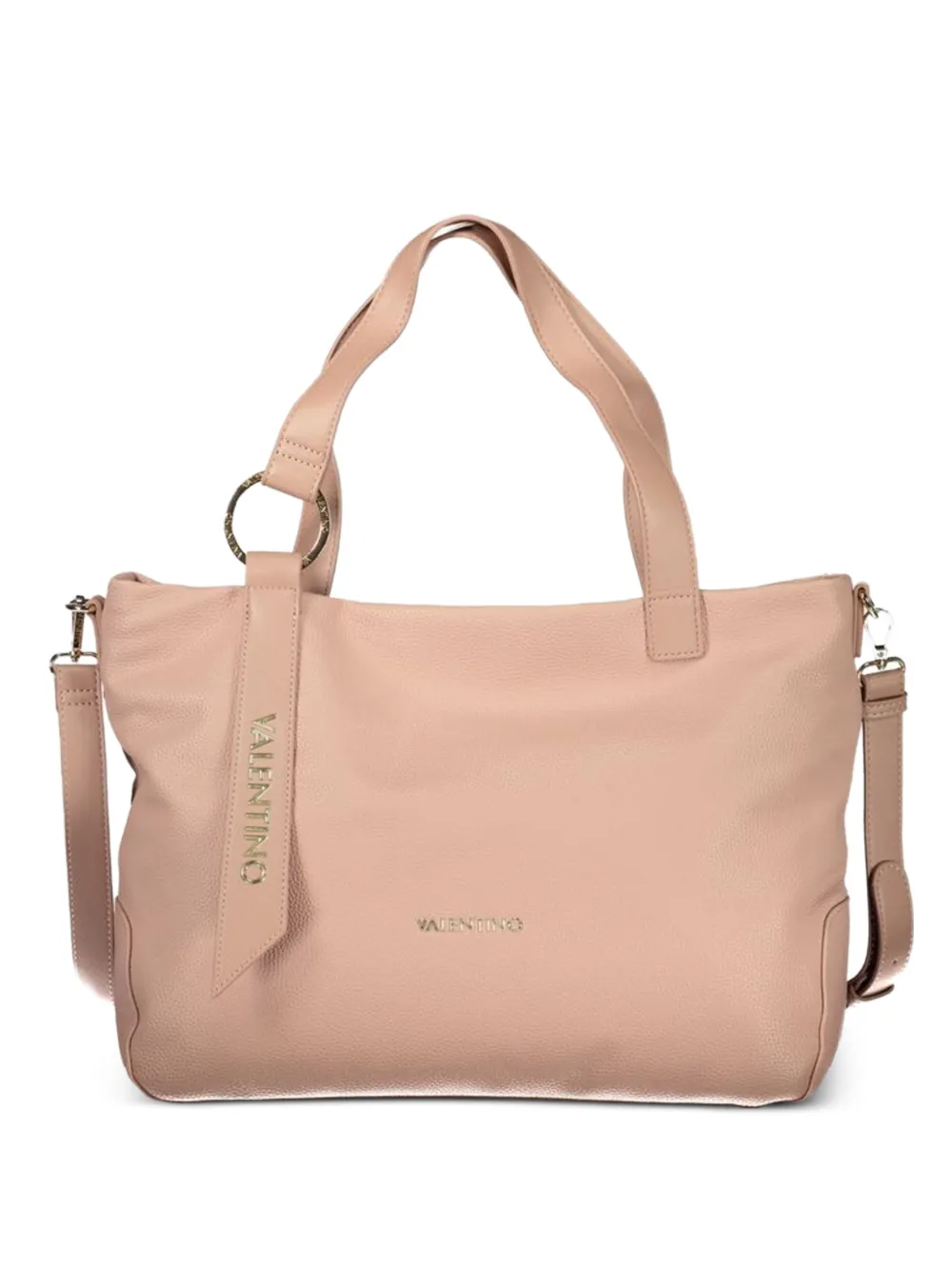MARIO VALENTINO Shopper met gegraveerd logo Roze