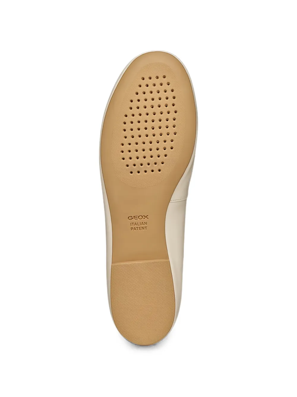 Geox Palmaria ballerina's met strikdetail Beige
