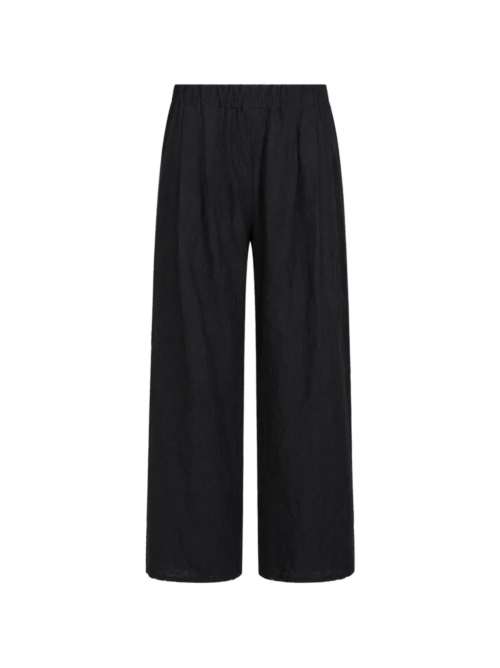 Apuntob crinkled-effect trousers - Nero