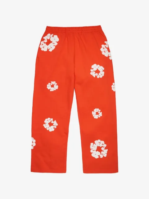 Denim Tears floral-print track pants