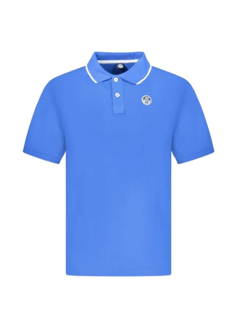 North Sails logo-embroidered polo shirt
