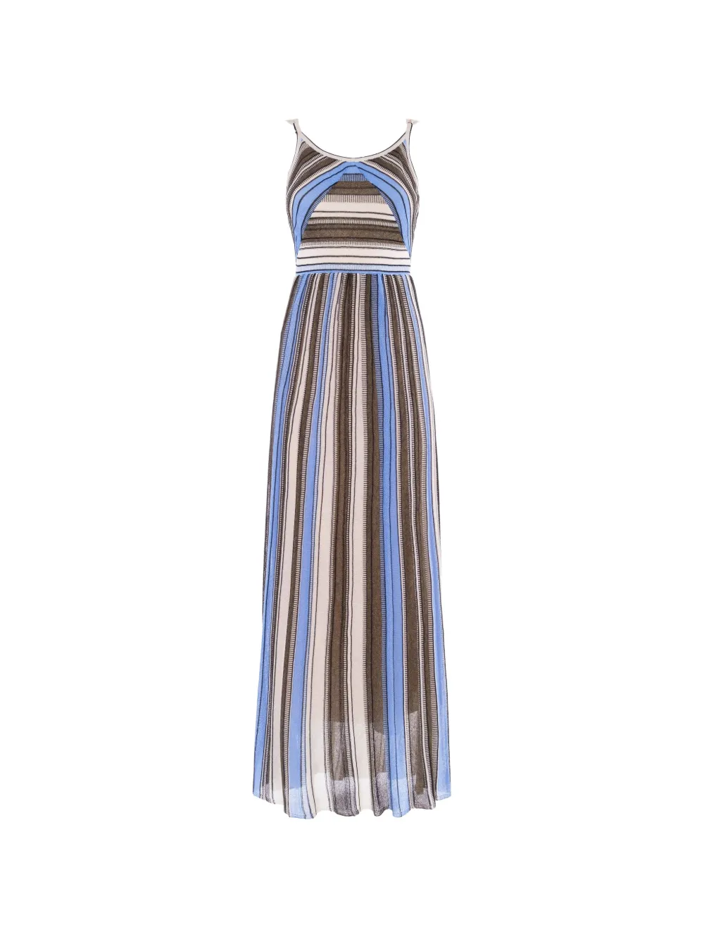 Nenette Tyrrel striped maxi dress - Blue