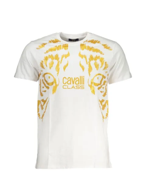 Cavalli Class logo-print T-shirt