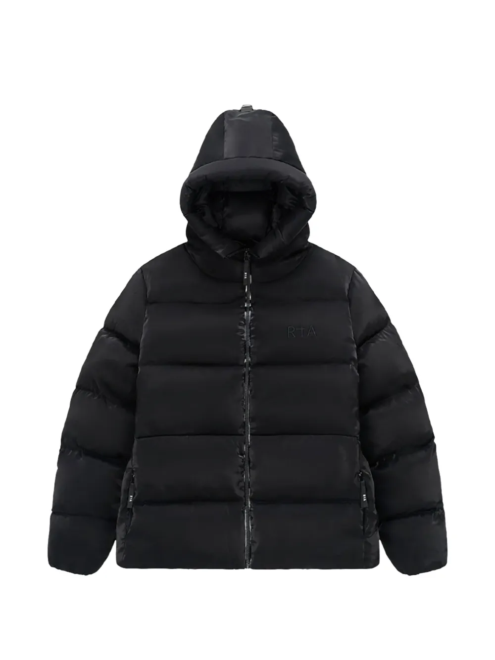 RTA Grant hooded puffer jacket - Nero