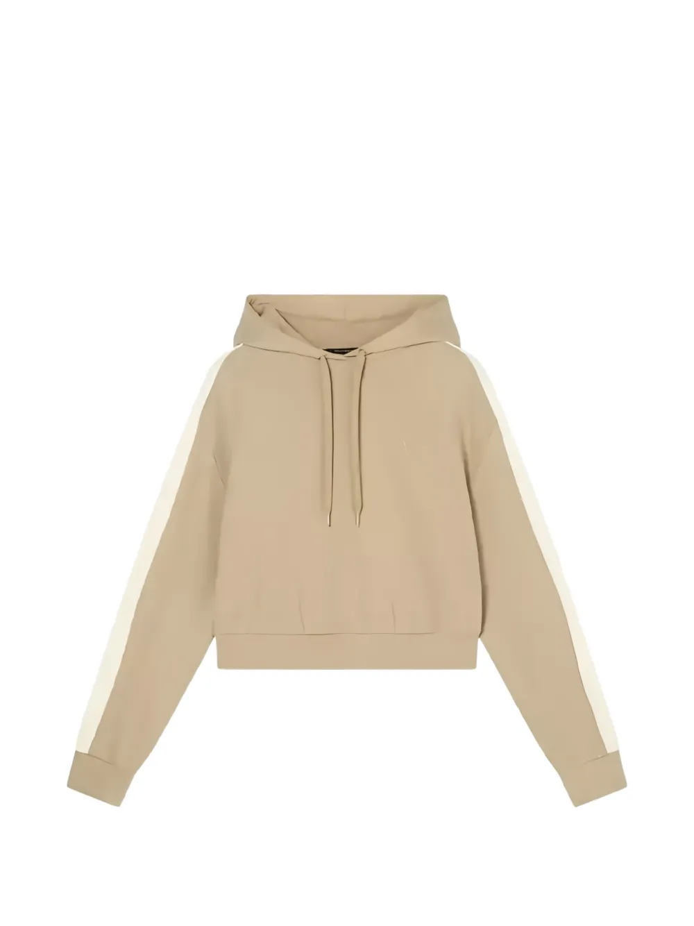 Armani Exchange side-stripe drawstring hoodie - Toni neutri