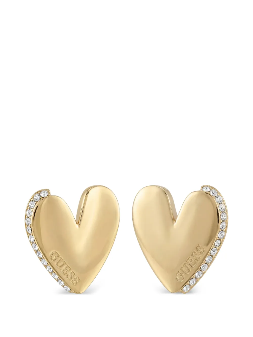 GUESS USA heart-embellished earrings - Oro