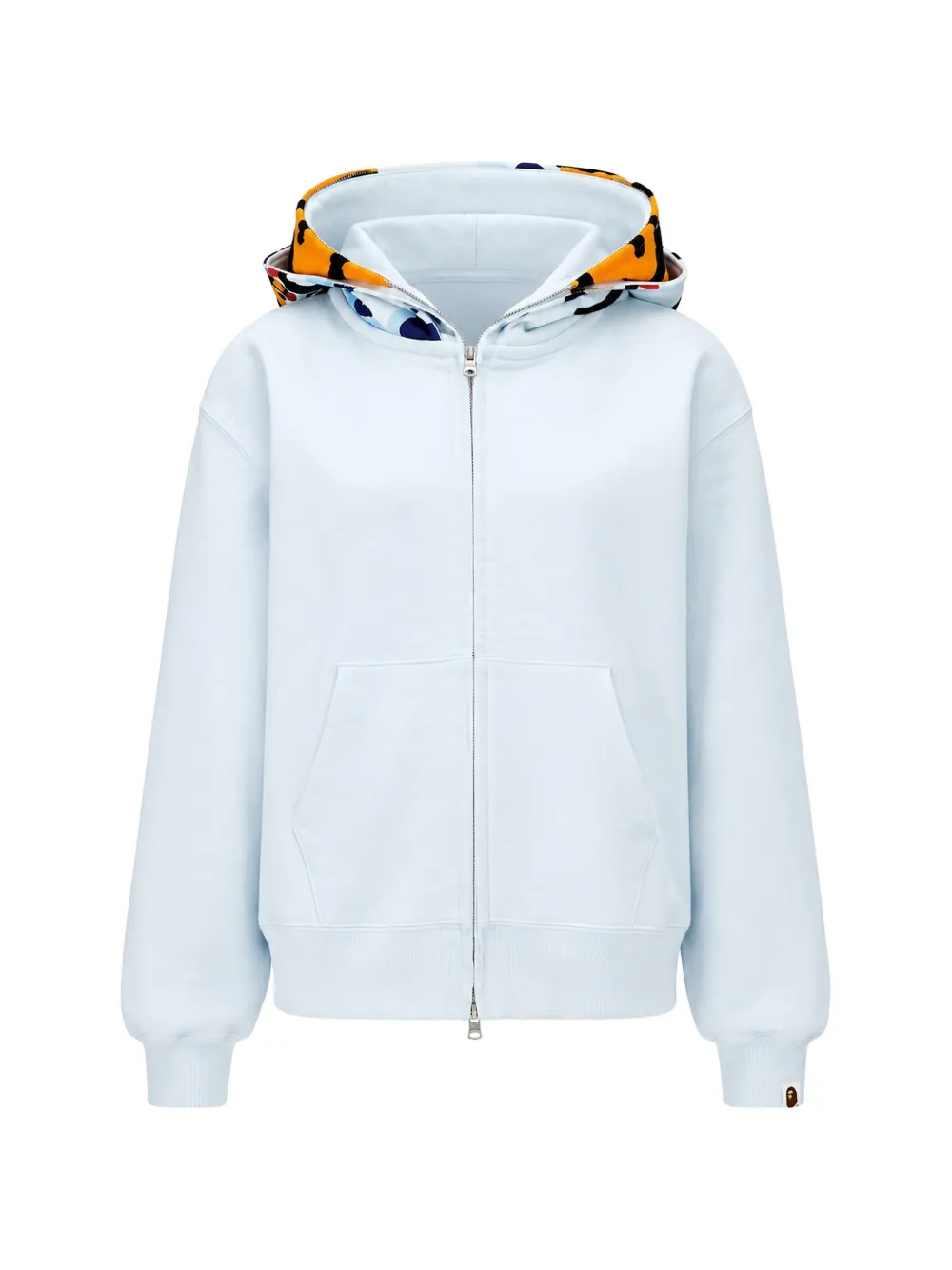 A BATHING APE® Milo Shark zip-up hoodie - Blu