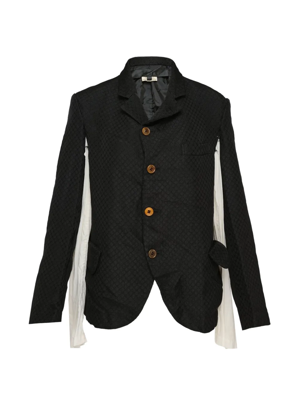 Comme Des Garçons Comme Des Garçons single-breasted blazer - Nero