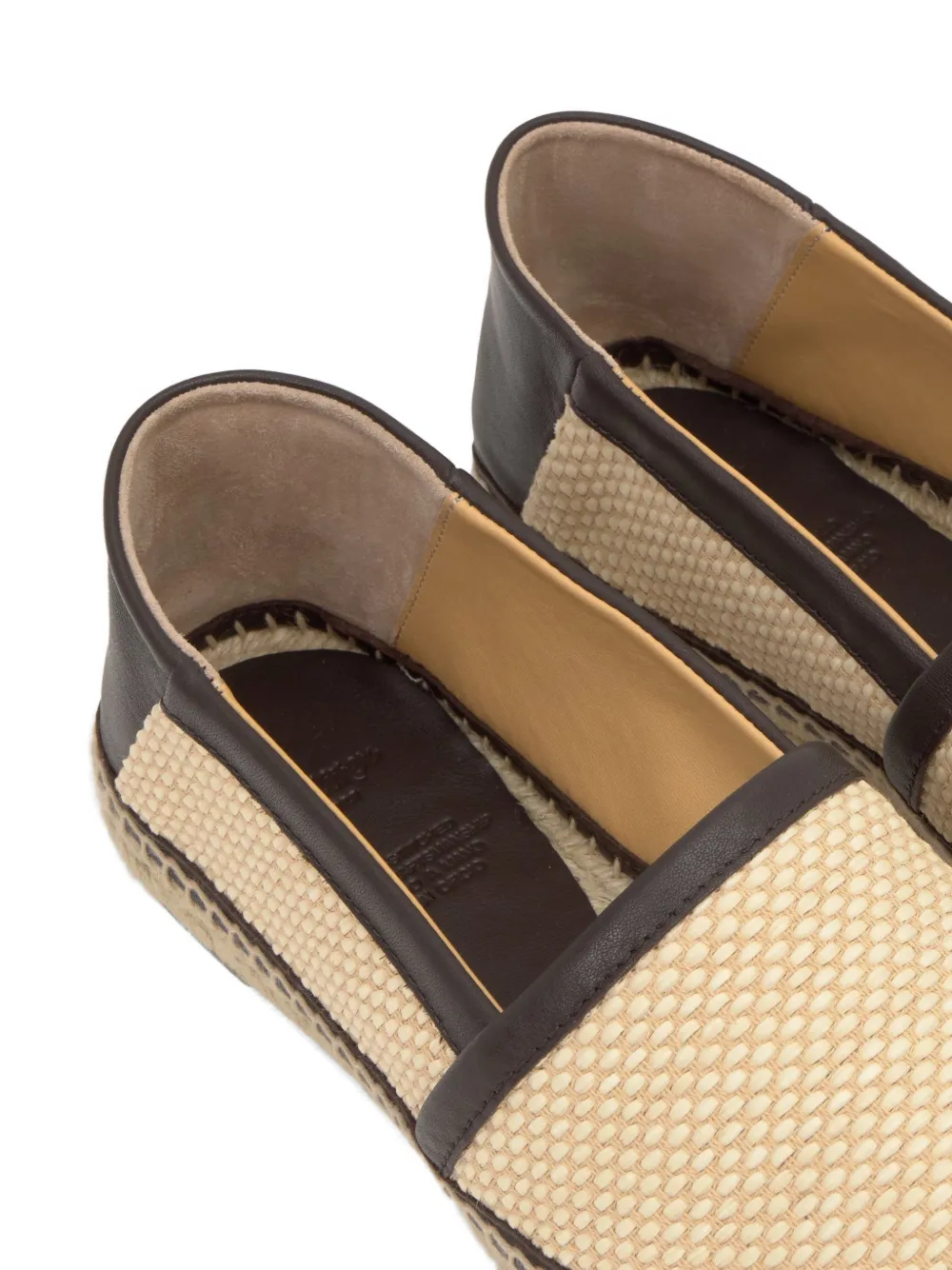 Castañer Nac leather-trim espadrilles Beige
