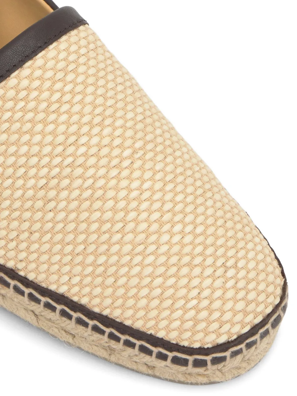Castañer Nac leather-trim espadrilles Beige