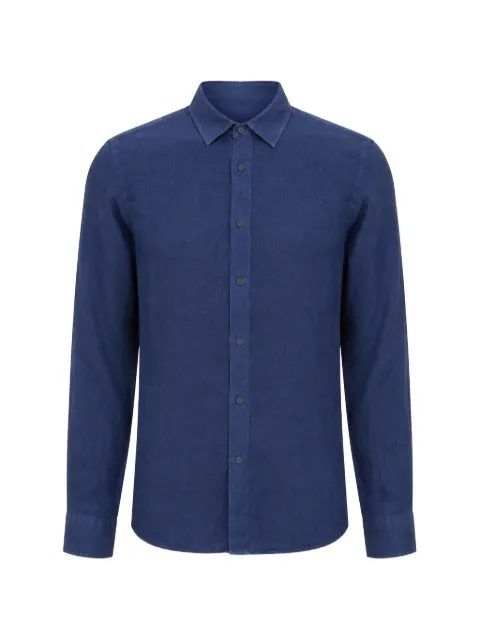 120% Lino long-sleeved linen shirt