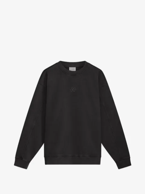 Filling Pieces logo-embroidered sweater