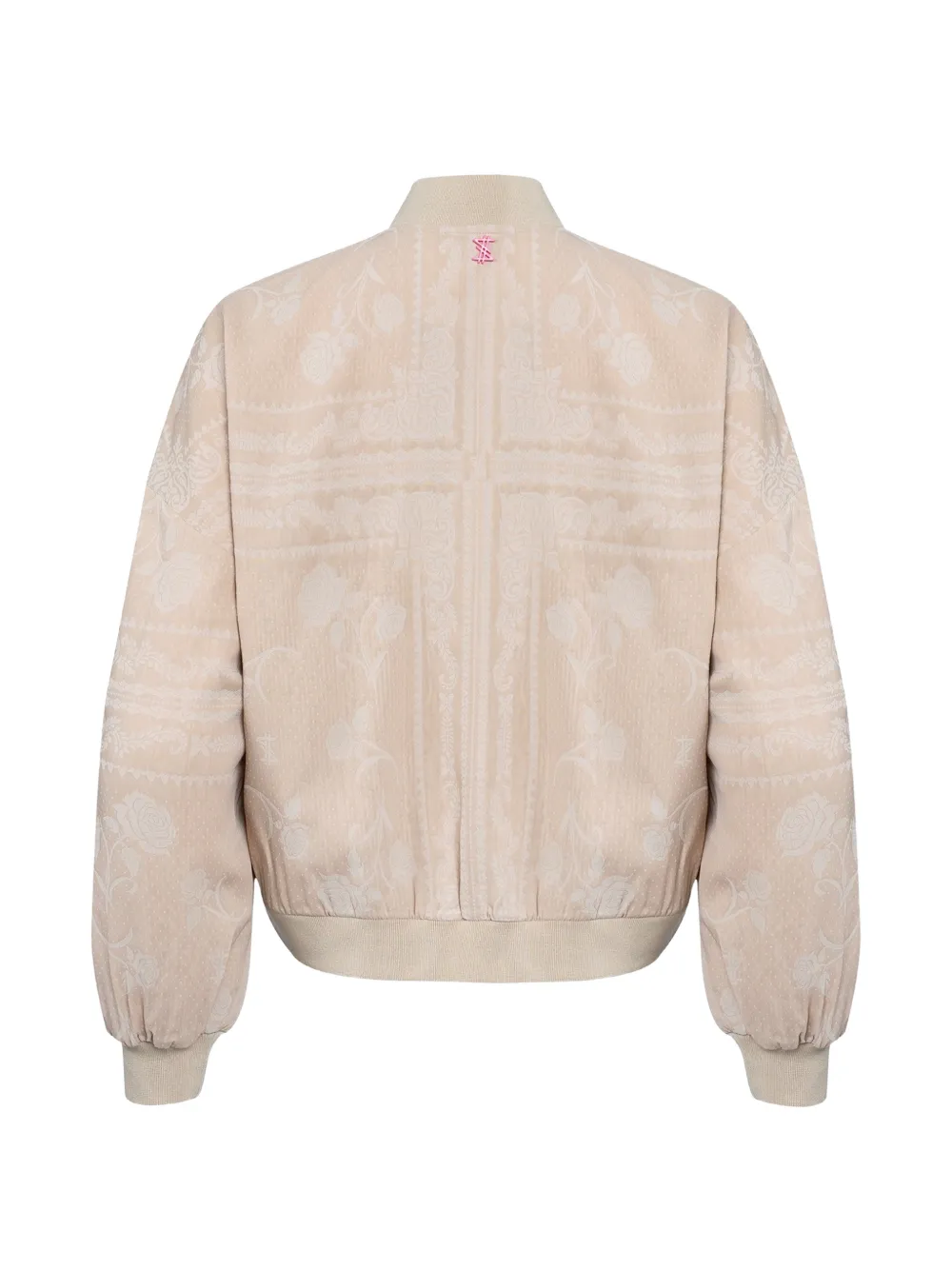 TWINSET Bomberjack met bloemenprint Beige