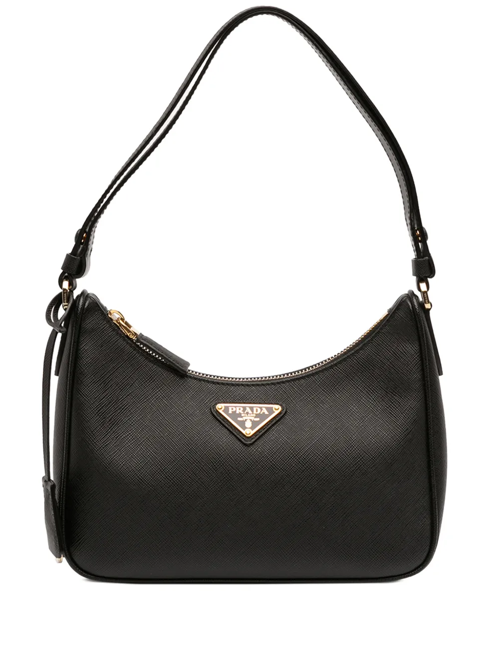 Prada Pre-Owned 2013-2025 Mini Saffiano Re Edition shoulder bag - Schwarz
