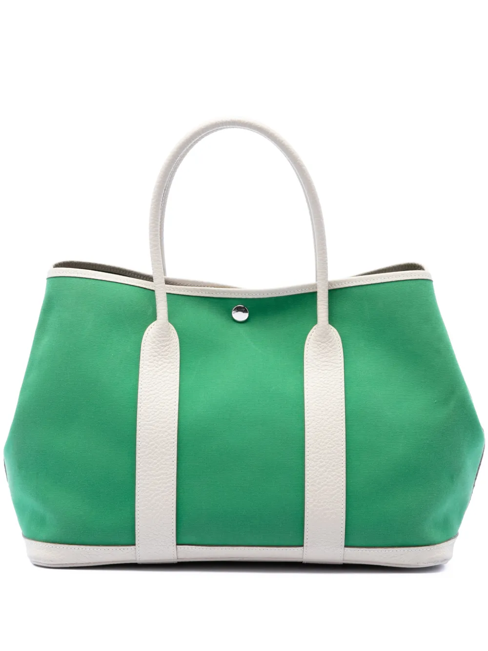 Hermès Pre-Owned 2016 Toile and Negonda Garden Party 36 tote bag - Green